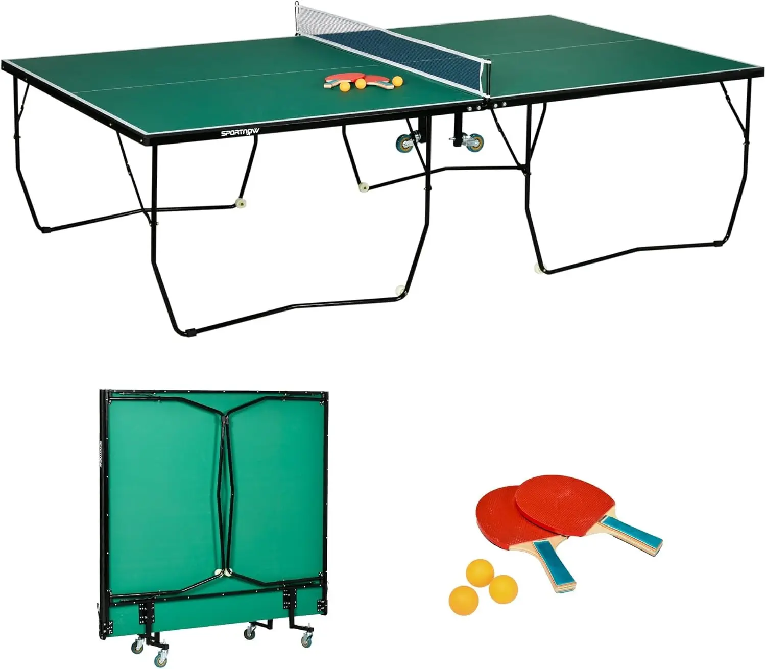 Masa de tenis Sportnow A90-333V00DG (Dark Green) - 2