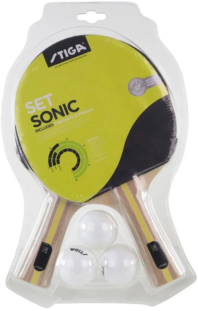 Set tenis de masa Stiga Sports 1220-2816-01 (Black/Red)