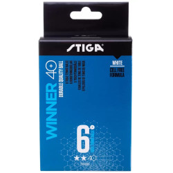 Set mingi pentru tenis de masa Stiga Winner ABS 2 (Orange) Thumb