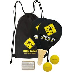 Set tenis de plajă Schildkrot Street Racket 970115 (Black/Yellow)