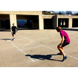 Set tenis de plajă Schildkrot Street Racket 970115 (Black/Yellow) Thumb