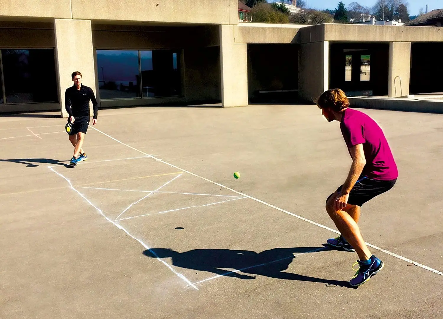 Set tenis de plajă Schildkrot Street Racket 970115 (Black/Yellow) - 5