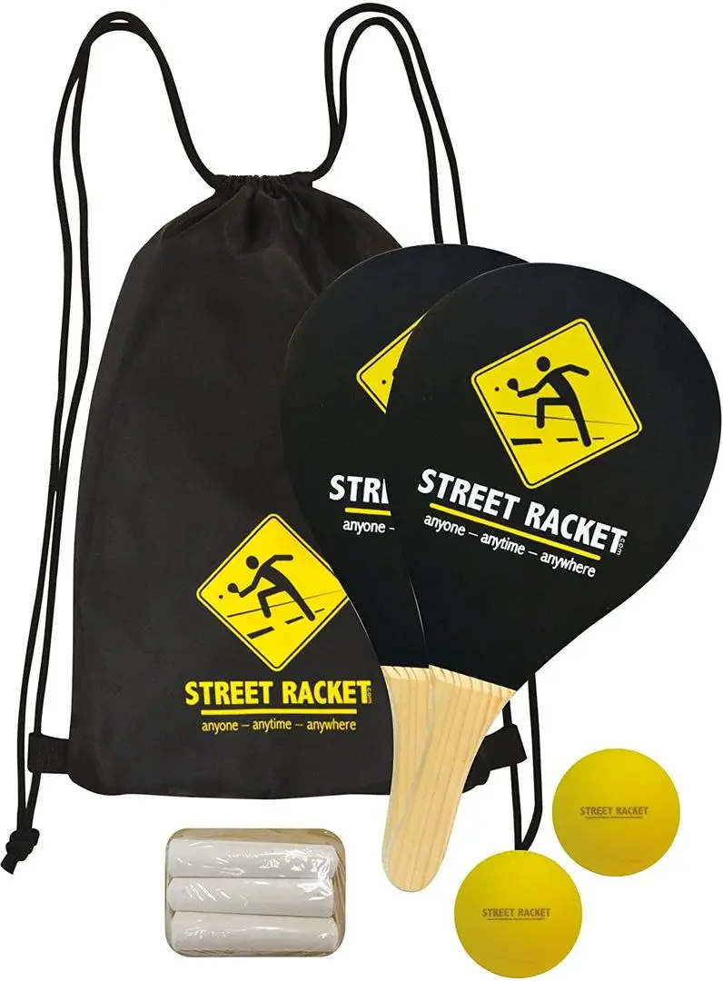 Set tenis de plajă Schildkrot Street Racket 970115 (Black/Yellow)