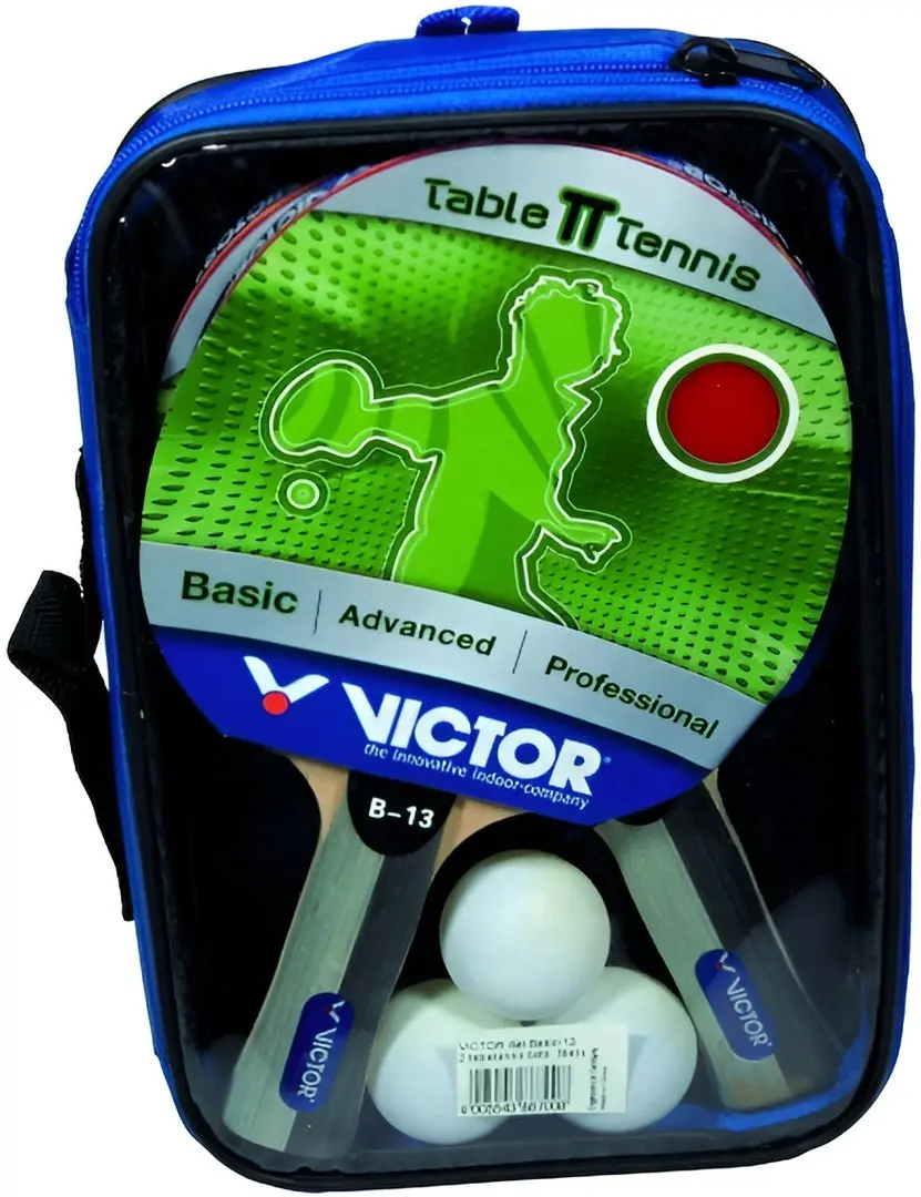 Set tenis de masa Victor Basic-13 (Black/Red)