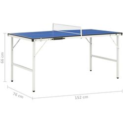 Теннисный стол VidaXL 91946 (Blue) Thumb