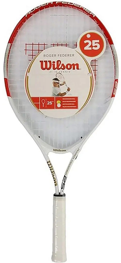 Set pentru tenis Wilson Roger Federer Starter Set (White/Red) - 4