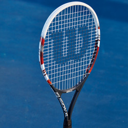 Paleta pentru tenis Wilson Fusion XL (White/Black) Thumb