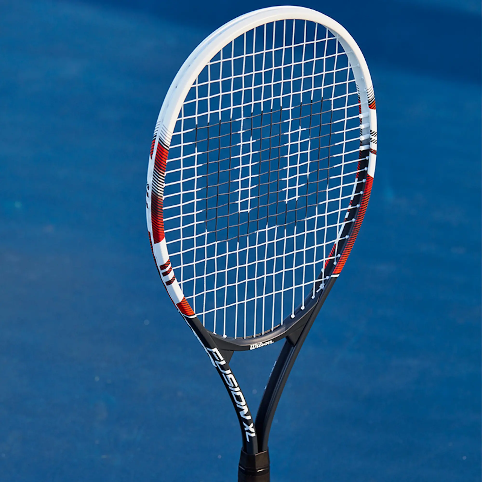 Paleta pentru tenis Wilson Fusion XL (White/Black)