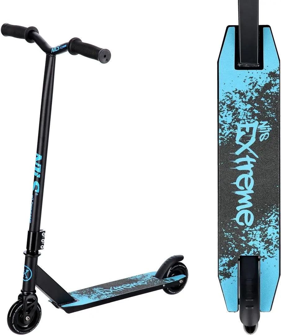 Trotinetă Nils Extreme HS138 (Black/Turquoise)