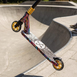 Самокат Nils Extreme HS221 Spider (Black/Gold) Thumb