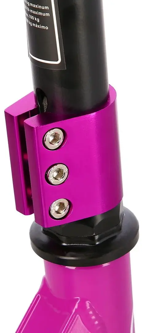 Самокат Nils Extreme Leaves HS021 (Black/Pink)