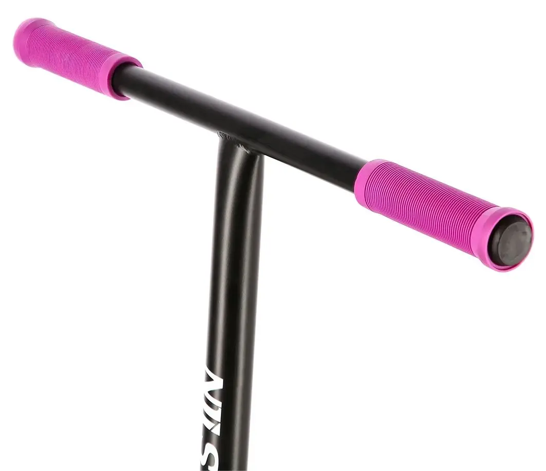 Самокат Nils Extreme Leaves HS021 (Black/Pink)