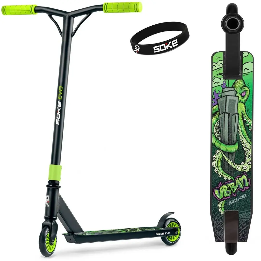 Trotineta Soke Evo (Green/Black)