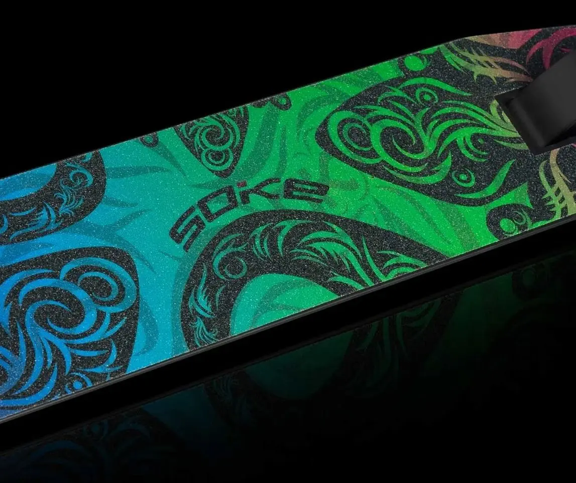 Trotineta Soke Evo Street (Black/Rainbow)