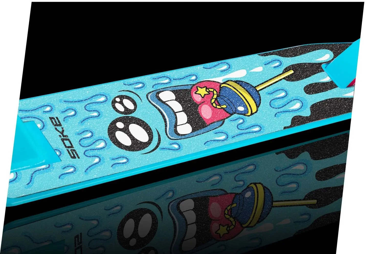 Самокат Soke Go (Black/Light Blue) - 5