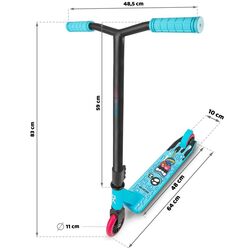 Самокат Soke Go (Black/Light Blue) Thumb