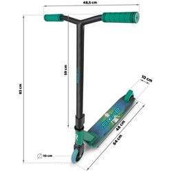 Trotineta Soke Go (Green/Blue) Thumb
