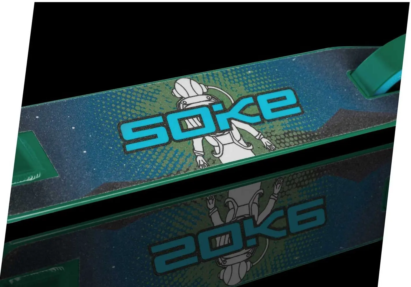 Trotineta Soke Go (Green/Blue)