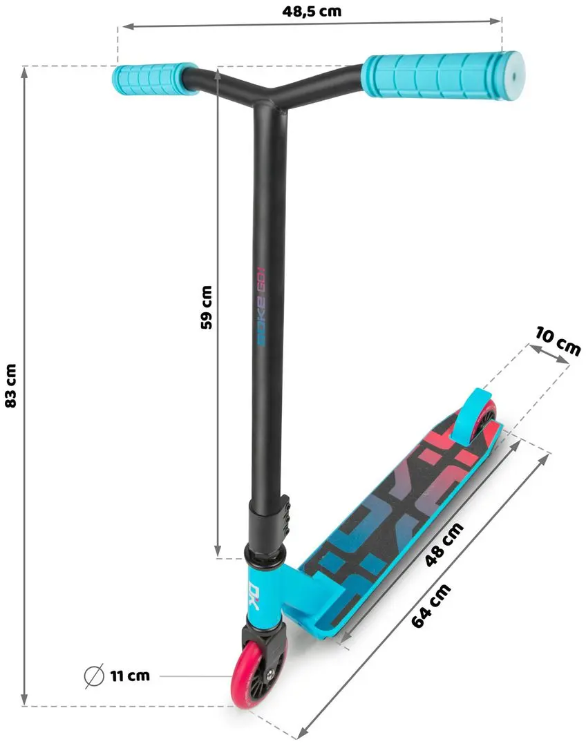 Trotineta Soke Go (Light Blue) - 5