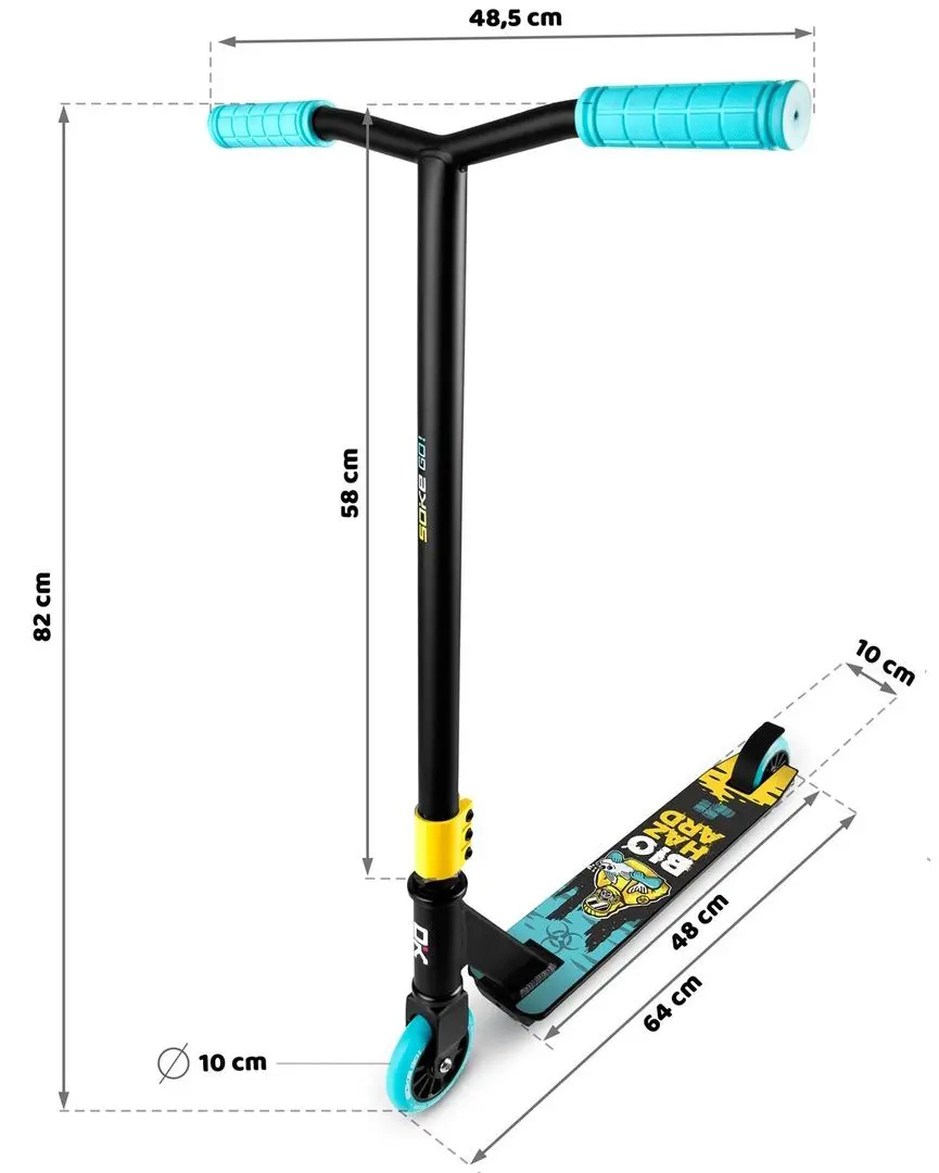 Trotineta Soke Go (Yellow/Blue)