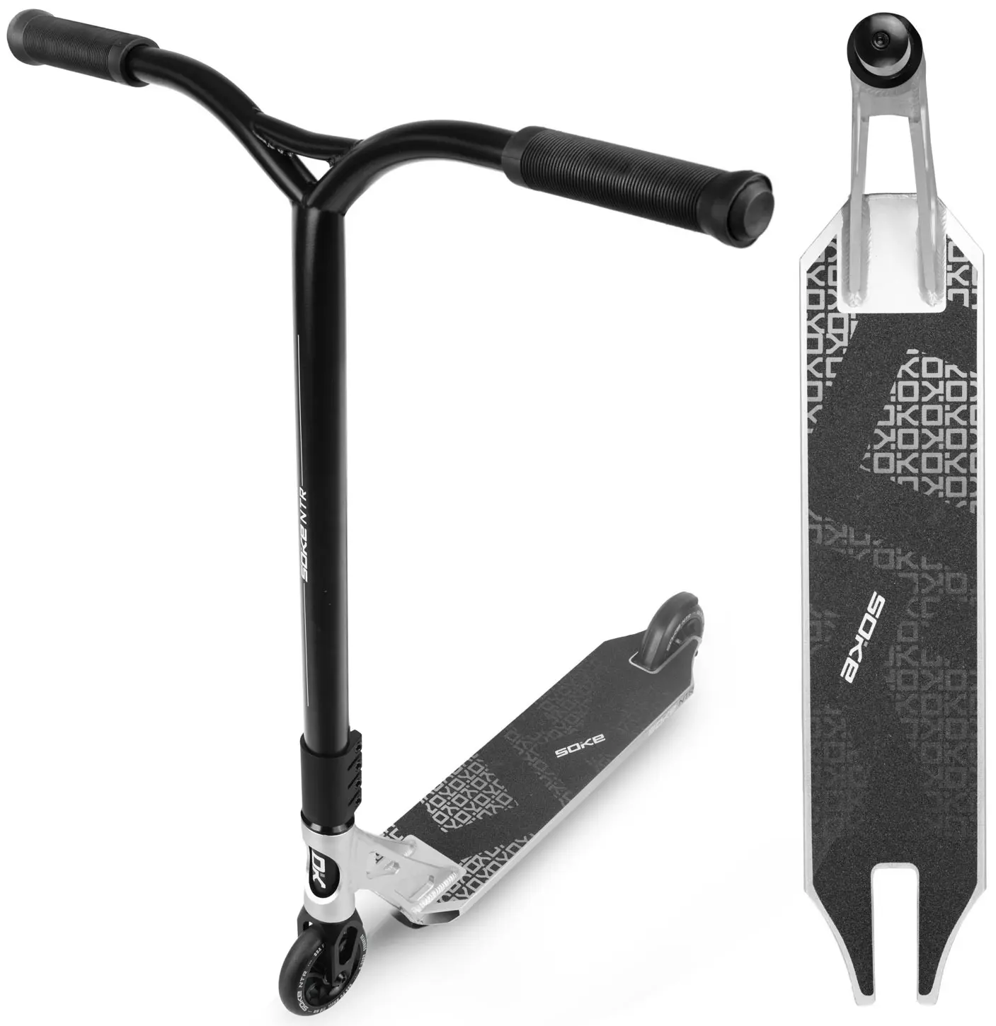 Самокат Soke NTR Silver 1609 (Black) - 5