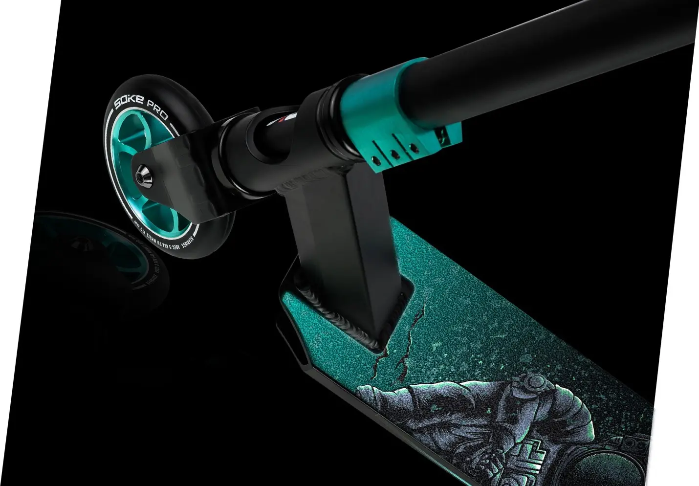 Trotineta Soke Pro 1523-801209 (Turquoise) - 7