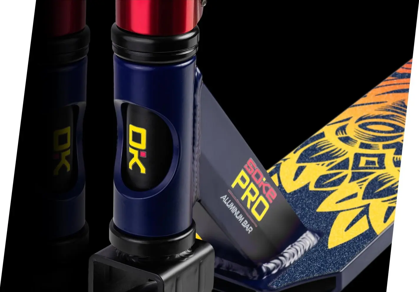 Trotineta Soke Pro 1525-801210 (Red/Navy Blue) - 11