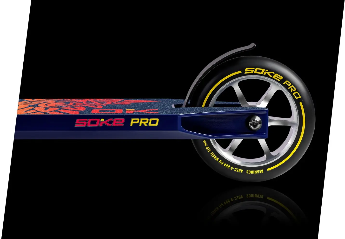 Trotineta Soke Pro 1525-801210 (Red/Navy Blue) - 10