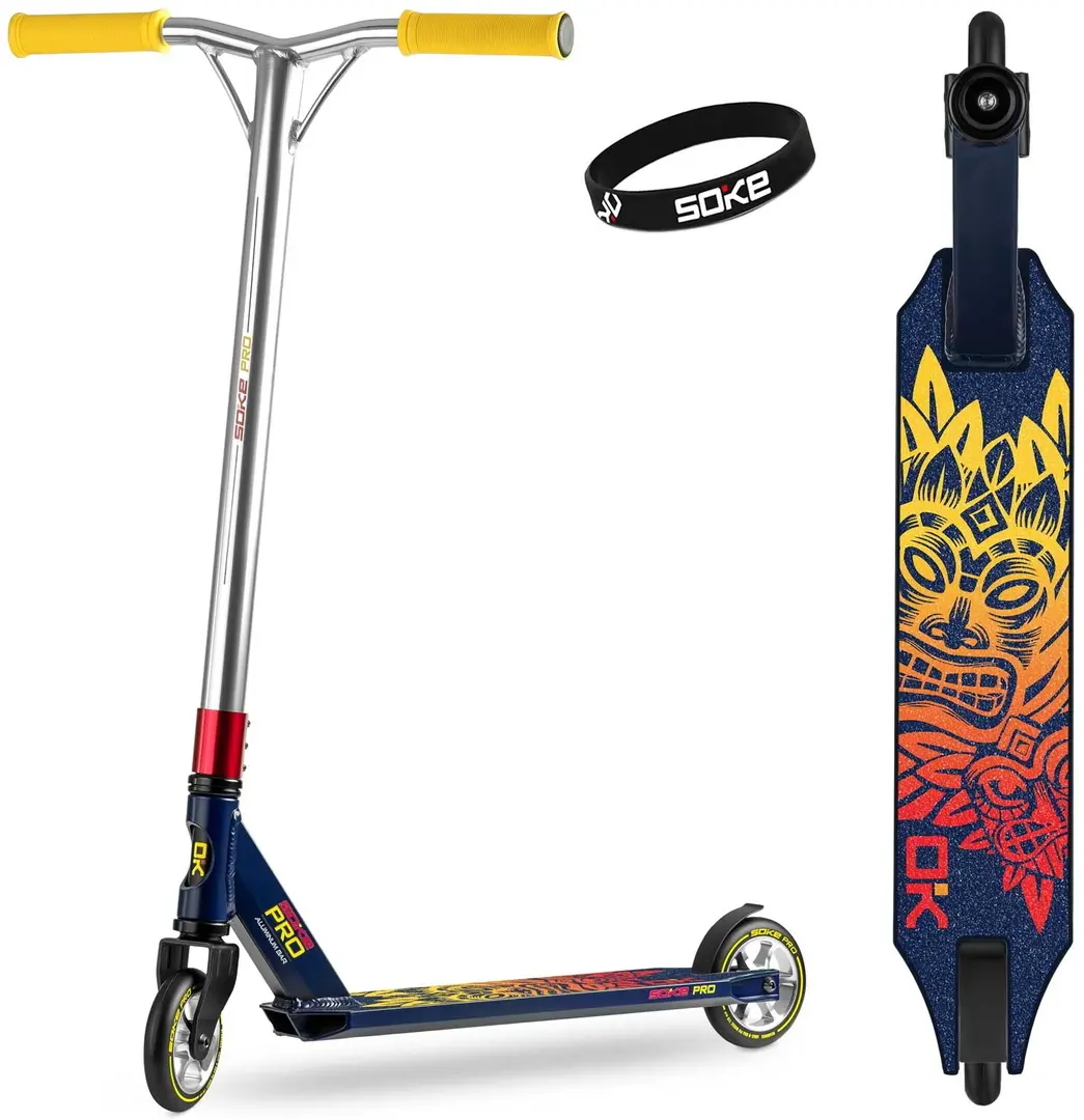 Trotineta Soke Pro 1525-801210 (Red/Navy Blue)