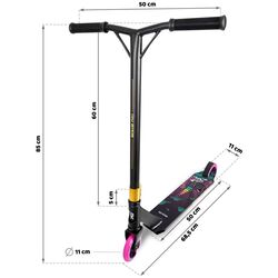 Trotineta Soke Pro (Black/Pink) Thumb