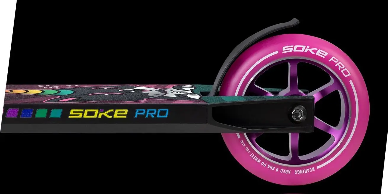 Trotineta Soke Pro (Black/Pink)