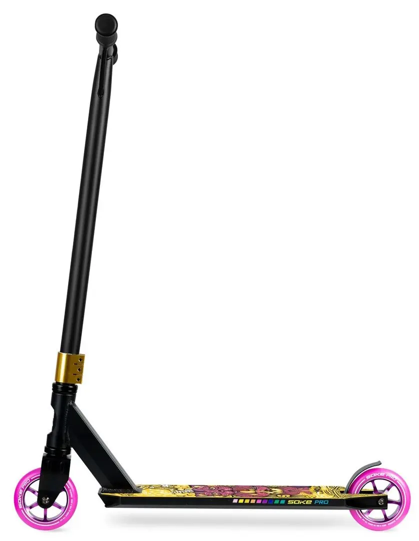 Самокат Soke Pro (Black/Yellow)