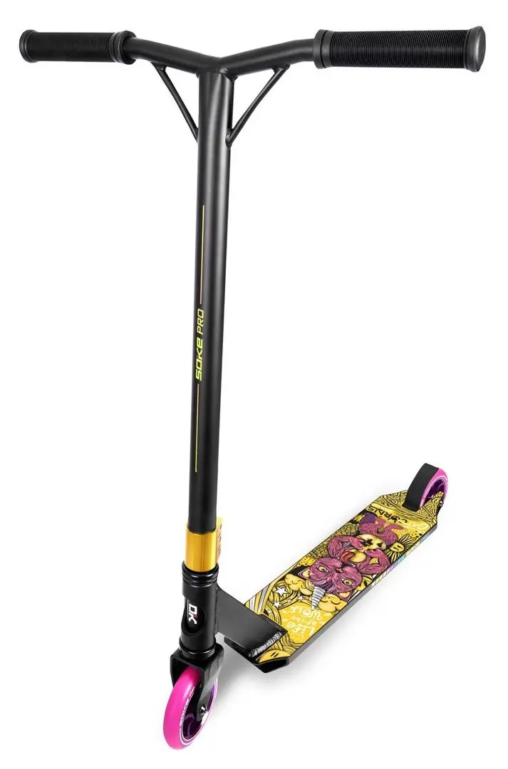 Самокат Soke Pro (Black/Yellow)