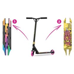 Самокат Soke Pro (Black/Yellow) Thumb