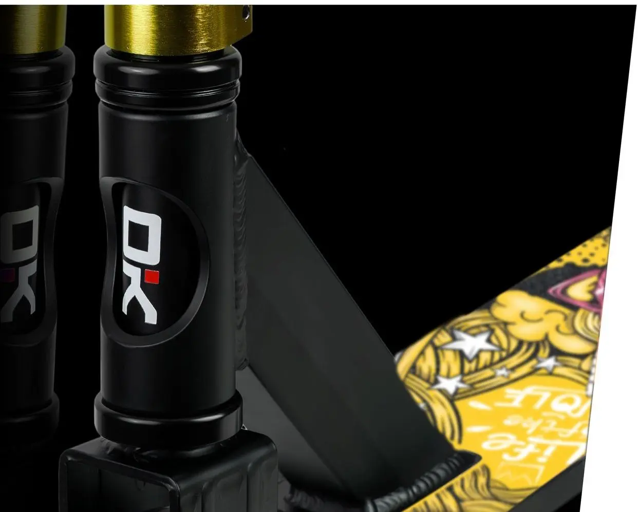 Самокат Soke Pro (Black/Yellow)