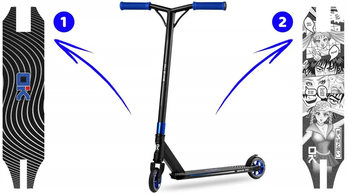 Trotineta Soke Pro (Blue)