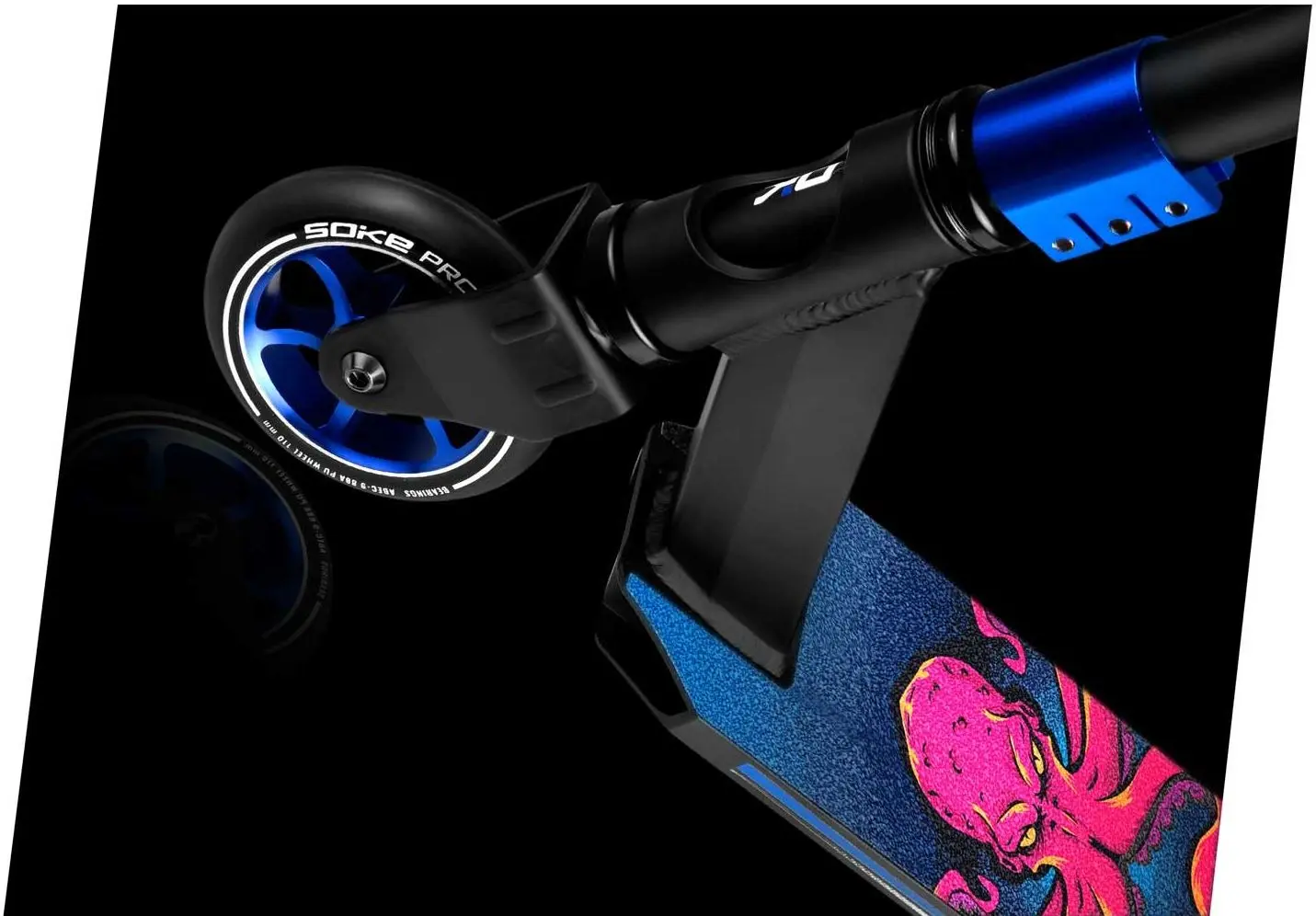 Самокат Soke Pro (Blue/Fuchsia)