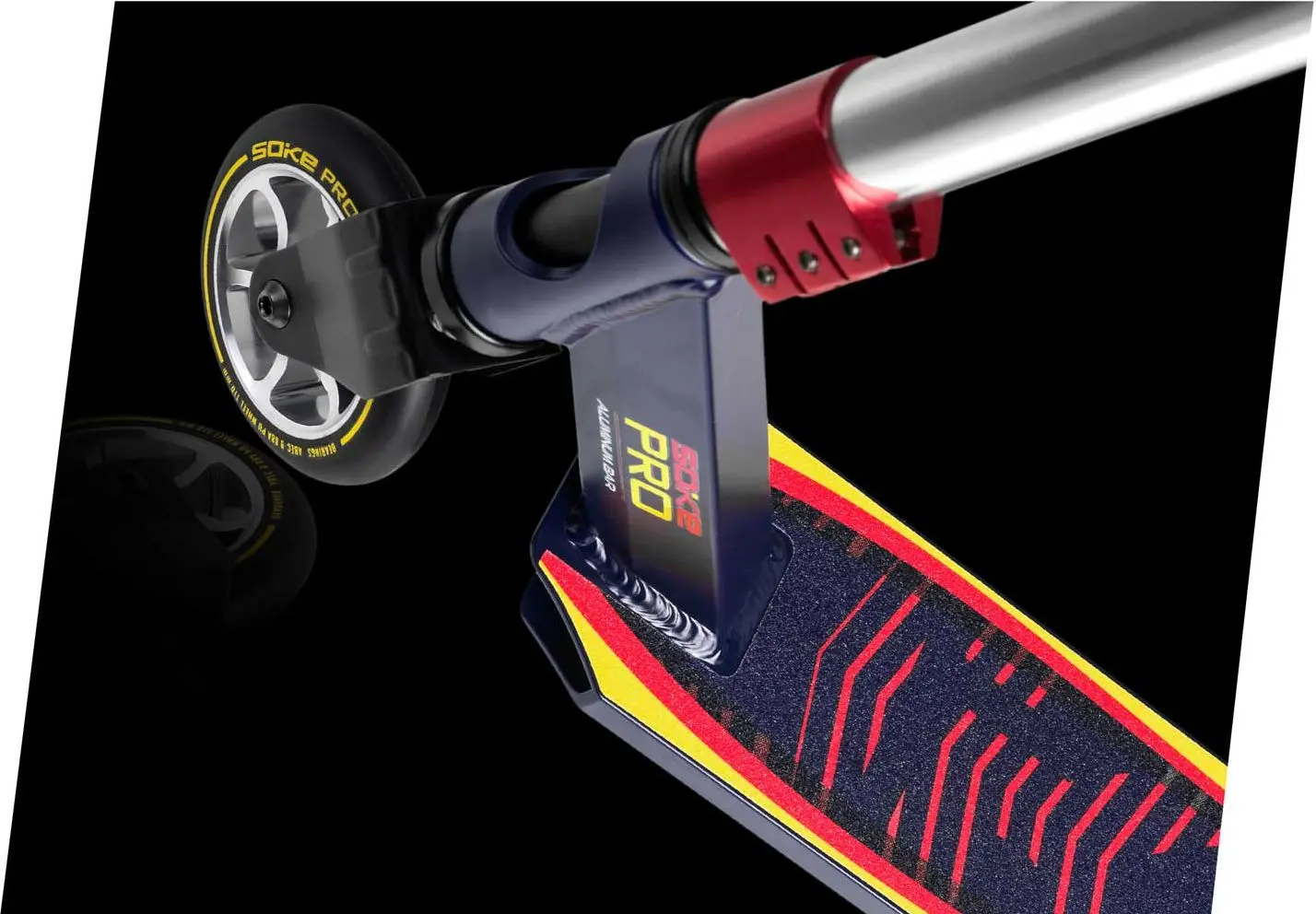 Trotineta Soke Pro (Navy Blue/Red)