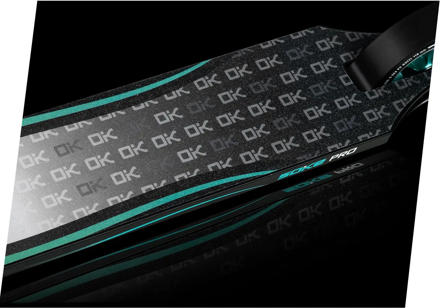 Trotineta Soke Pro (Silver/Turquoise)