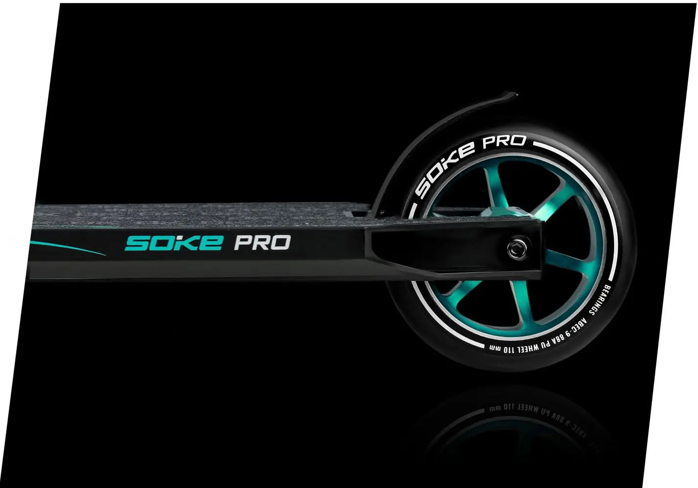 Trotineta Soke Pro (Silver/Turquoise)