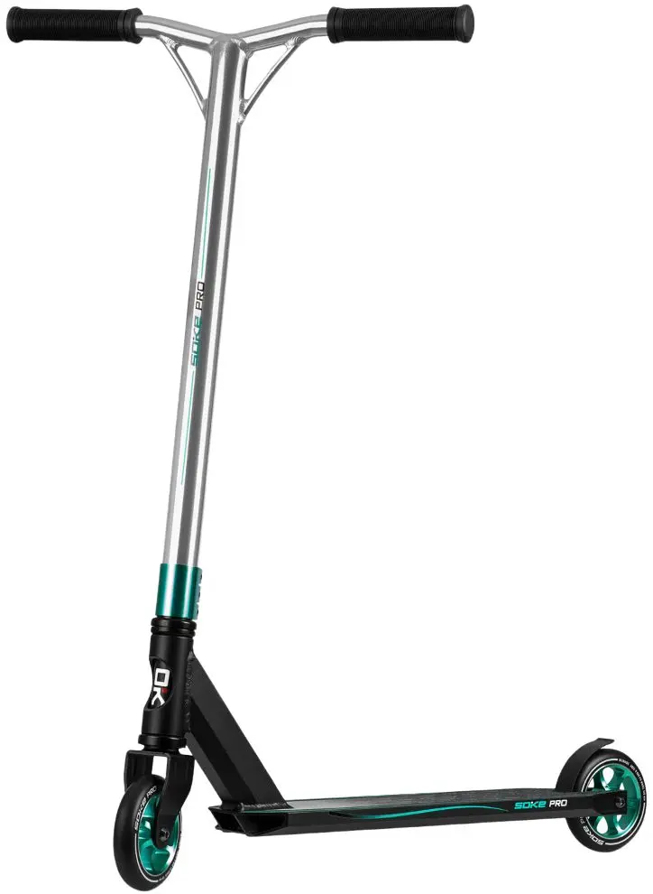 Trotineta Soke Pro (Silver/Turquoise)