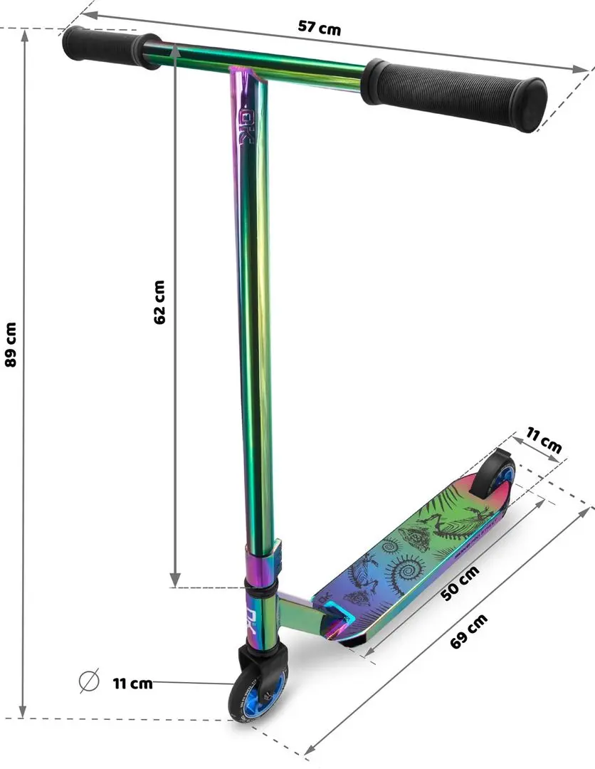 Trotineta Soke Pro Street (Neochrome)