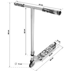 Самокат Soke Pro Street (Silver) Thumb
