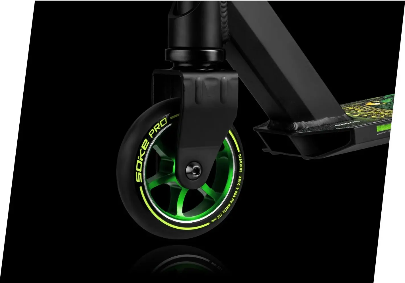 Самокат Soke Pro (Yellow/Green)