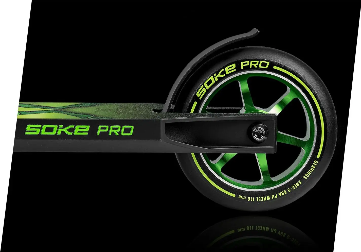 Самокат Soke Pro (Yellow/Green)
