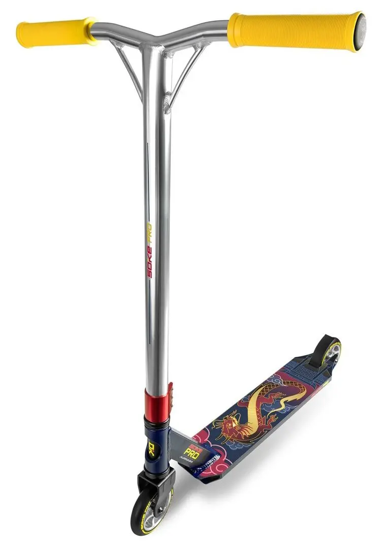 Самокат Soke Pro (Yellow/Navy Blue)
