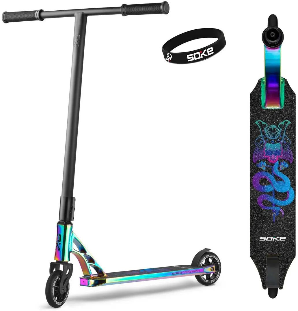 Самокат Soke XTR Street (Rainbow)