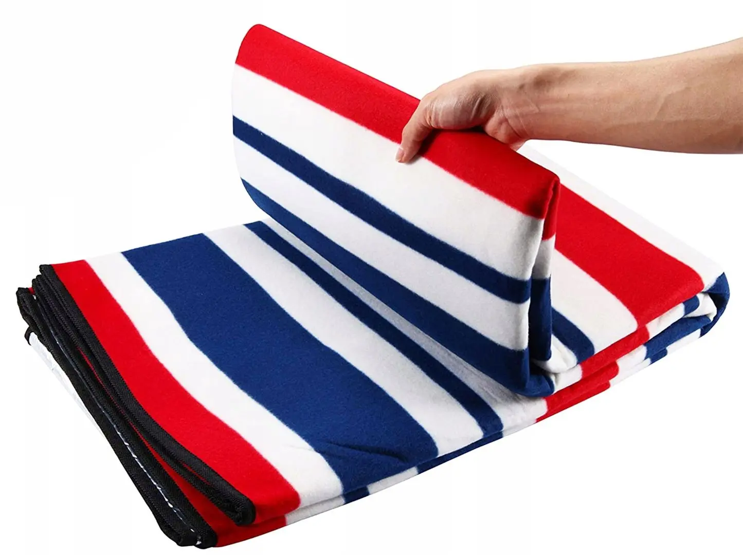 Patura pentru picnic Carruzzo L19C 200x200cm (Blue/Red)