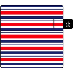 Patura pentru picnic Carruzzo L19C 200x200cm (Blue/Red)