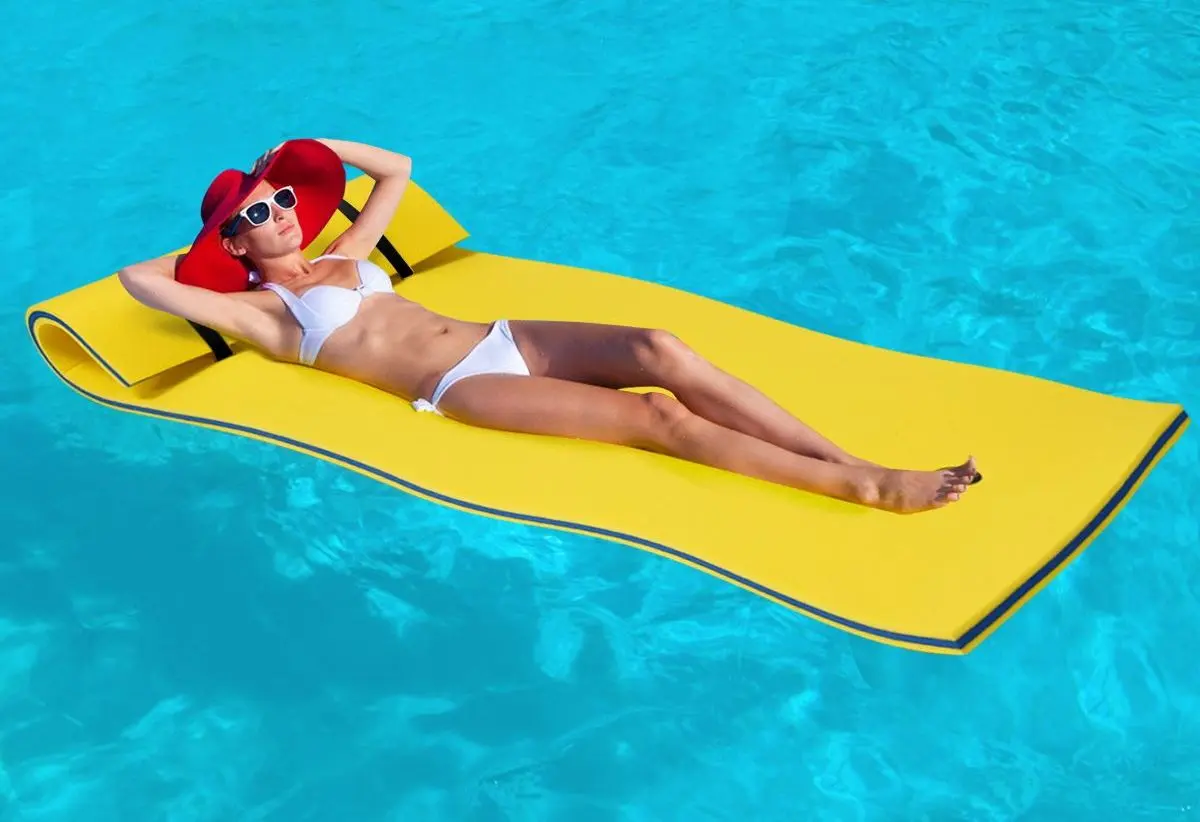 Плавающий коврик Costway OP70098YE (Yellow)